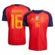 Maglia Spagna 2 Stars Rodrigo 16 Uomo Primo Mondiali 2026 Maglia Spagna 2 Stars Rodrigo 16 Uomo Primo Mondiali 2026