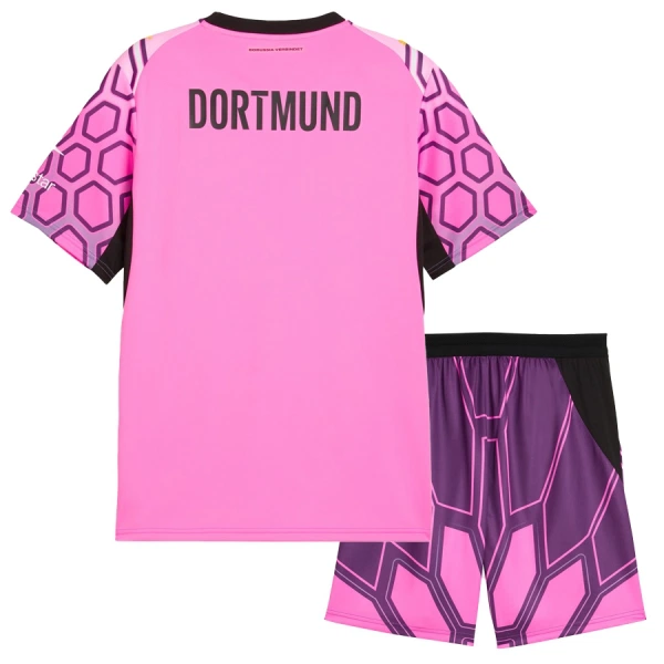 Completo calcio Portiere Borussia Dortmund Bambino Secondo 2026-27 Rosa