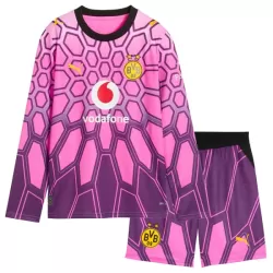 Completo calcio Portiere Borussia Dortmund Bambino Secondo 2026-27 Rosa Maniche Lunghe