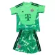 Completo calcio Portiere FC Bayern Monaco Bambino 2026-27 Verde Completo calcio Portiere FC Bayern Monaco Bambino 2026-27 Verde