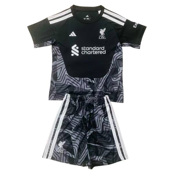 Completo calcio Portiere Liverpool Bambino 2026-27 Nera Completo calcio Portiere Liverpool Bambino 2026-27 Nera