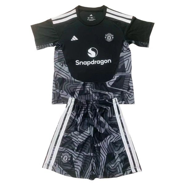 Completo calcio Portiere Manchester United Bambino 2026-27 Nera Completo calcio Portiere Manchester United Bambino 2026-27 Nera