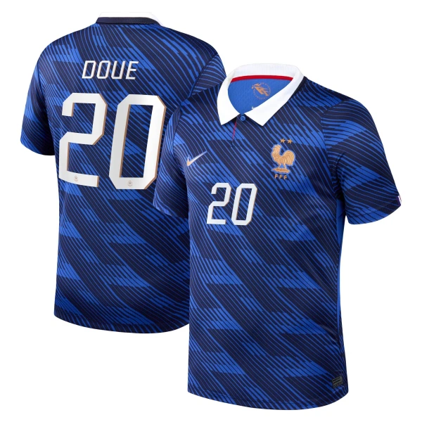 Maglia Francia Desire Doue 20 Uomo Primo Mondiali 2026 Maglia Francia Desire Doue 20 Uomo Primo Mondiali 2026
