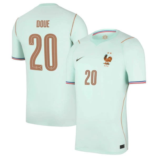 Maglia Francia Desire Doue 20 Uomo Secondo Mondiali 2026 Maglia Francia Desire Doue 20 Uomo Secondo Mondiali 2026