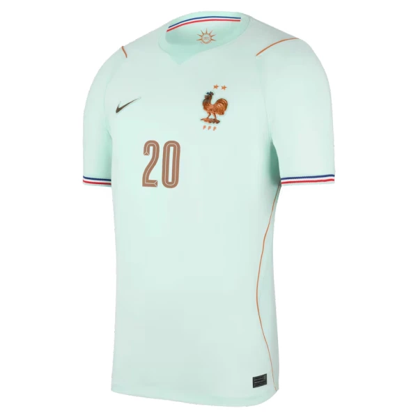 Maglia Francia Desire Doue 20 Uomo Secondo Mondiali 2026