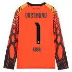 Maglia Portiere Borussia Dortmund Kobel 1 Uomo Primo 2026-27 Arancia Maniche Lunghe
