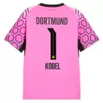 Maglia Portiere Borussia Dortmund Kobel 1 Uomo Secondo 2026-27 Rosa