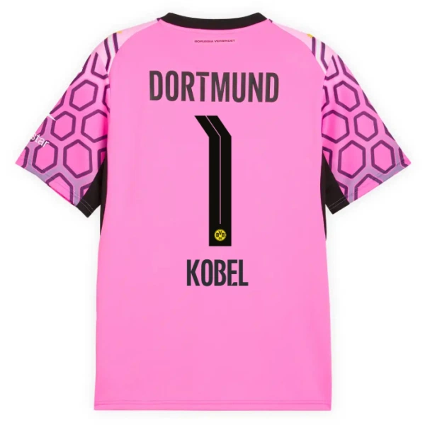 Maglia Portiere Borussia Dortmund Kobel 1 Uomo Secondo 2026-27 Rosa