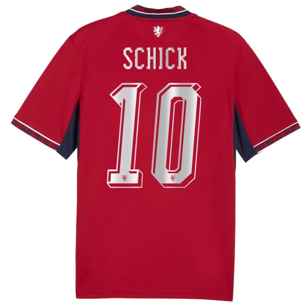 Maglia Repubblica Ceca Schick 10 Uomo Primo Mondiali 2026 Maglia Repubblica Ceca Schick 10 Uomo Primo Mondiali 2026