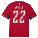 Maglia Repubblica Ceca Soucek 22 Uomo Primo Mondiali 2026