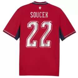 Maglia Repubblica Ceca Soucek 22 Uomo Primo Mondiali 2026 Maglia Repubblica Ceca Soucek 22 Uomo Primo Mondiali 2026