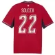 Maglia Repubblica Ceca Soucek 22 Uomo Primo Mondiali 2026 Maglia Repubblica Ceca Soucek 22 Uomo Primo Mondiali 2026