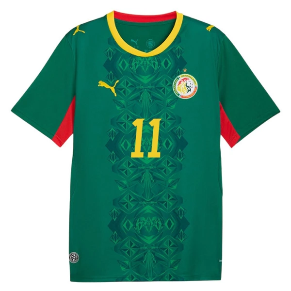 Maglia Senegal Jackson 11 Uomo Secondo Mondiali 2026