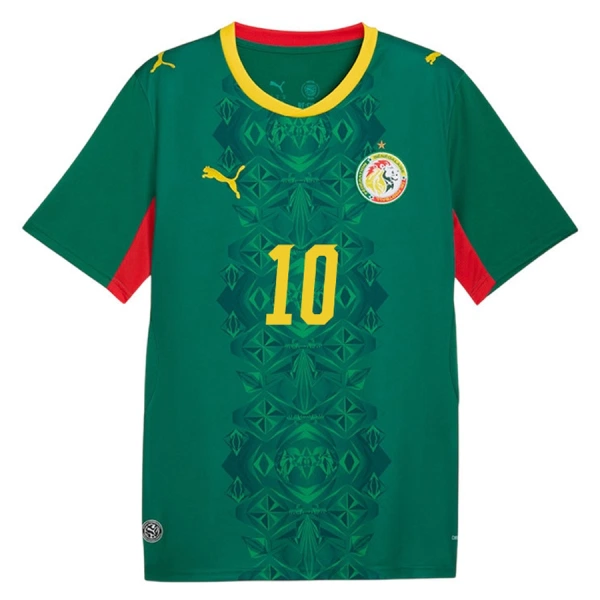 Maglia Senegal Mane 10 Uomo Secondo Mondiali 2026
