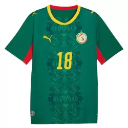 Maglia Senegal Sarr 18 Uomo Secondo Mondiali 2026