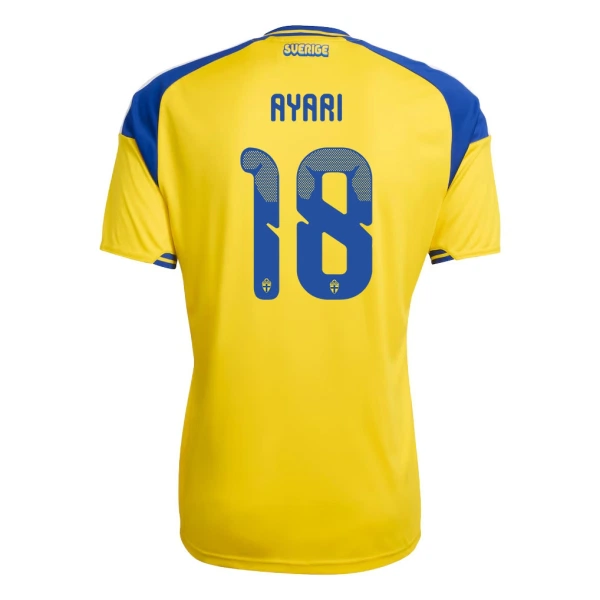 Maglia Svezia Ayari 18 Uomo Primo Mondiali 2026 Maglia Svezia Ayari 18 Uomo Primo Mondiali 2026