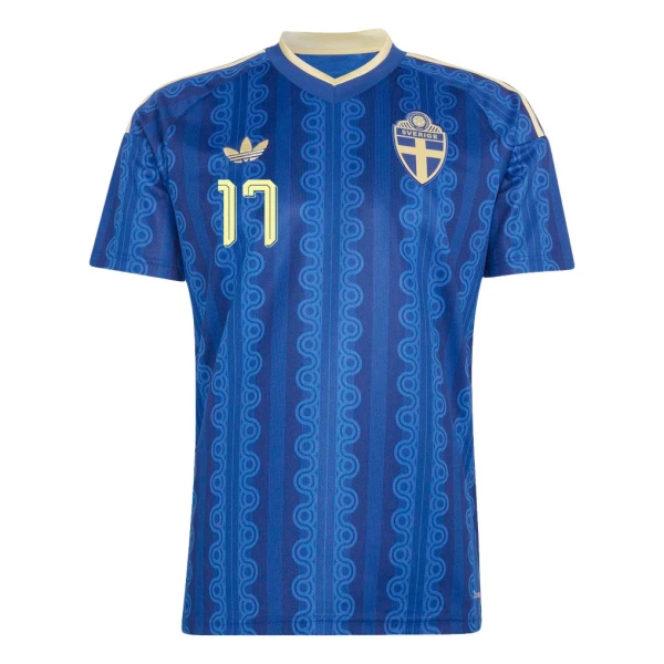 Maglia Svezia Gyokeres 17 Uomo Secondo Mondiali 2026