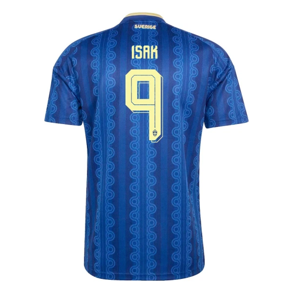 Maglia Svezia Isak 9 Uomo Secondo Mondiali 2026 Maglia Svezia Isak 9 Uomo Secondo Mondiali 2026