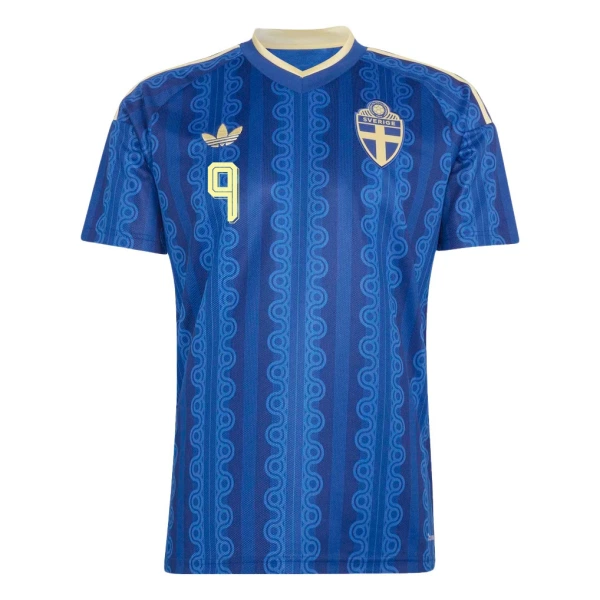Maglia Svezia Isak 9 Uomo Secondo Mondiali 2026