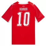 Maglia Svizzera Granit Xhaka 10 Uomo Primo Mondiali 2026