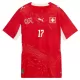Maglia Svizzera Vargas 17 Uomo Primo Mondiali 2026