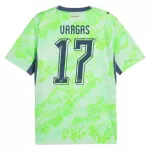 Maglia Svizzera Vargas 17 Uomo Secondo Mondiali 2026