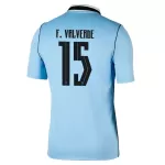 Maglia Uruguay Federico Valverde 15 Uomo Primo Mondiali 2026