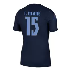 Maglia Uruguay Federico Valverde 15 Uomo Secondo Mondiali 2026 Maglia Uruguay Federico Valverde 15 Uomo Secondo Mondiali 2026