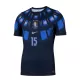 Maglia Uruguay Federico Valverde 15 Uomo Secondo Mondiali 2026