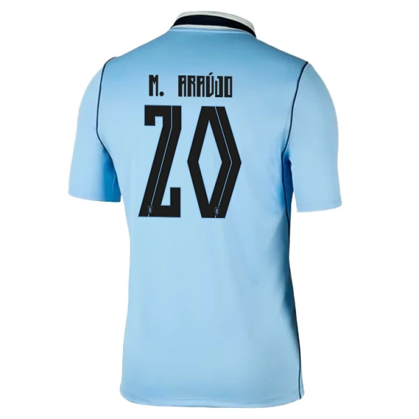 Maglia Uruguay Maximiliano Araujo 20 Uomo Primo Mondiali 2026 Maglia Uruguay Maximiliano Araujo 20 Uomo Primo Mondiali 2026