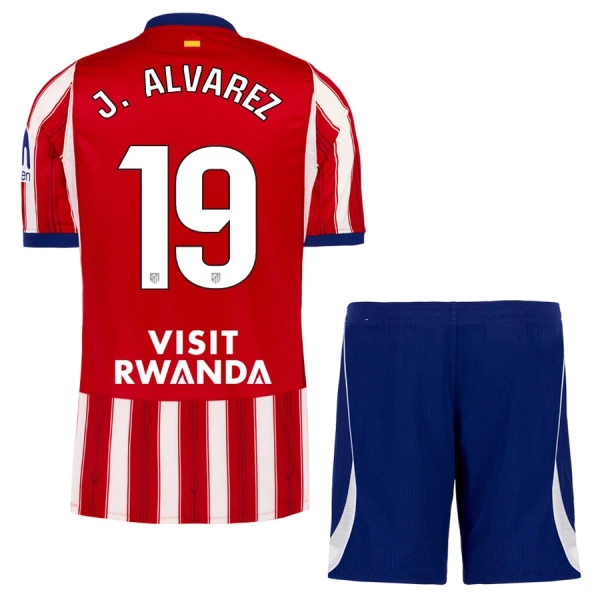 Completo calcio Atlético Madrid J. Alvarez 19 Bambino Primo 2026-27 Completo calcio Atlético Madrid J. Alvarez 19 Bambino Primo 2026-27