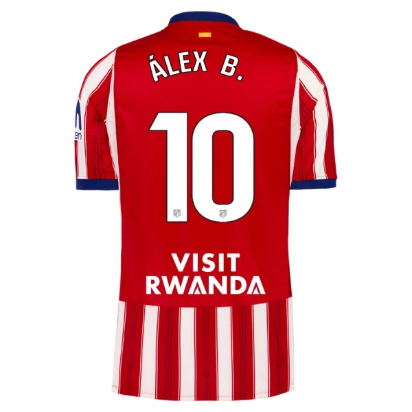 Maglia Atlético Madrid Alex B. 10 Uomo Primo 2026-27 Maglia Atlético Madrid Alex B. 10 Uomo Primo 2026-27