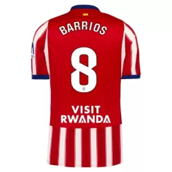 Maglia Atlético Madrid Barrios 8 Uomo Primo 2026-27 Maglia Atlético Madrid Barrios 8 Uomo Primo 2026-27