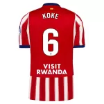 Maglia Atlético Madrid Koke 6 Uomo Primo 2026-27
