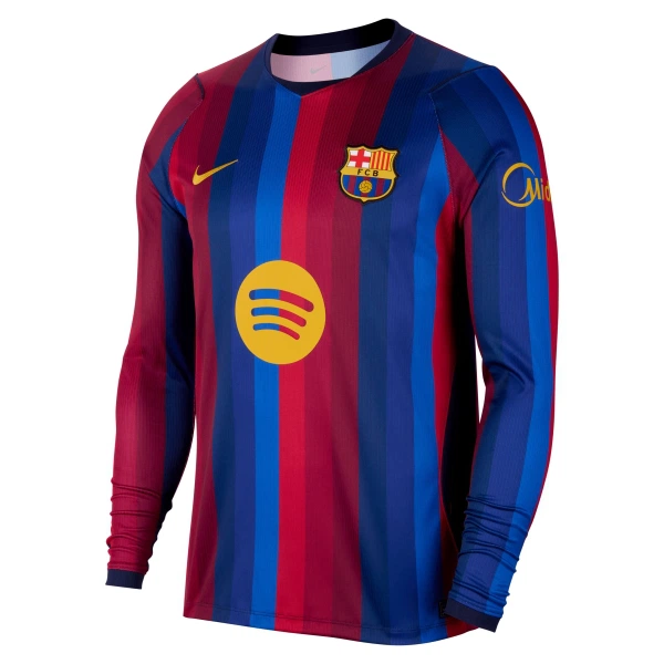 Completo calcio Barcellona Bambino Primo 2026-27 Maniche Lunghe