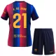 Completo calcio Barcellona Frenkie de Jong 21 Bambino Primo 2026-27 Completo calcio Barcellona Frenkie de Jong 21 Bambino Primo 2026-27