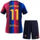 Completo calcio Barcellona Raphinha 11 Bambino Primo 2026-27 Completo calcio Barcellona Raphinha 11 Bambino Primo 2026-27