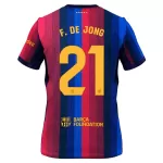 Maglia Barcellona Frenkie de Jong 21 Uomo Primo 2026-27