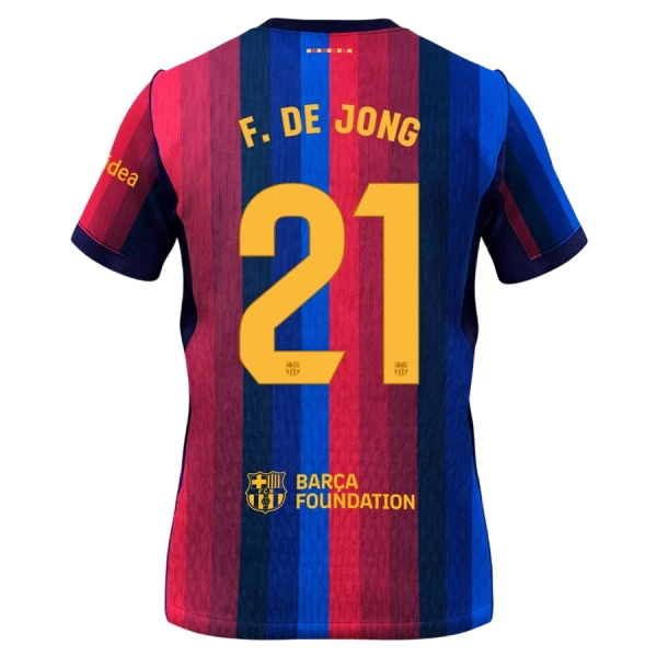 Maglia Barcellona Frenkie de Jong 21 Uomo Primo 2026-27