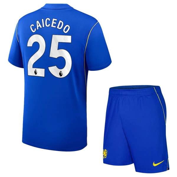 Completo calcio Chelsea Caicedo 25 Bambino Primo 2026-27 Completo calcio Chelsea Caicedo 25 Bambino Primo 2026-27