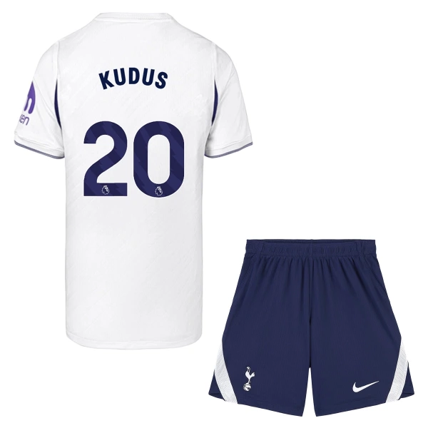 Completo calcio Tottenham Hotspur Kudus 20 Bambino Primo 2026-27 Completo calcio Tottenham Hotspur Kudus 20 Bambino Primo 2026-27