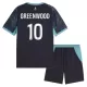 Completo calcio Marsiglia Greenwood 10 Bambino Secondo 2026-27 Completo calcio Marsiglia Greenwood 10 Bambino Secondo 2026-27