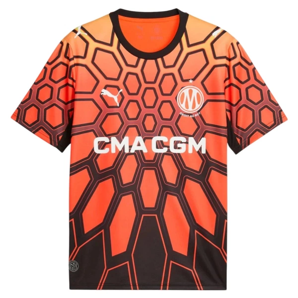 Maglia Marsiglia Uomo Primo 2026-27 Arancia Maglia Marsiglia Uomo Primo 2026-27 Arancia
