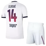 Completo calcio Paris Saint-Germain Desire Doue 14 Bambino Secondo 2026-27