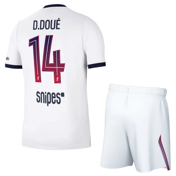Completo calcio Paris Saint-Germain Desire Doue 14 Bambino Secondo 2026-27 Completo calcio Paris Saint-Germain Desire Doue 14 Bambino Secondo 2026-27
