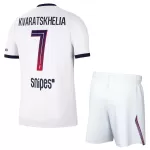 Completo calcio Paris Saint-Germain Kvaratskhelia 7 Bambino Secondo 2026-27