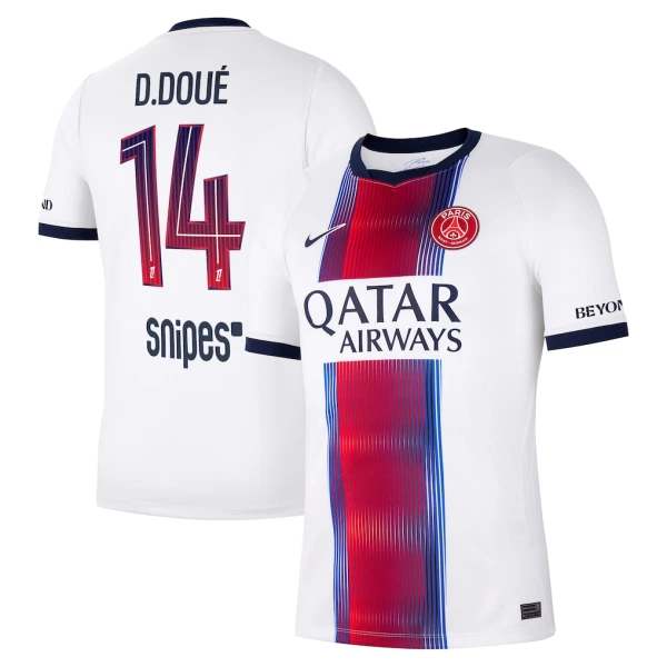 Maglia Paris Saint-Germain Desire Doue 14 Uomo Secondo 2026-27 Maglia Paris Saint-Germain Desire Doue 14 Uomo Secondo 2026-27