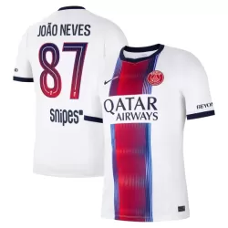 Maglia Paris Saint-Germain Joao Neves 87 Uomo Secondo 2026-27 Maglia Paris Saint-Germain Joao Neves 87 Uomo Secondo 2026-27