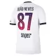 Maglia Paris Saint-Germain Joao Neves 87 Uomo Secondo 2026-27