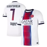 Maglia Paris Saint-Germain Kvaratskhelia 7 Uomo Secondo 2026-27